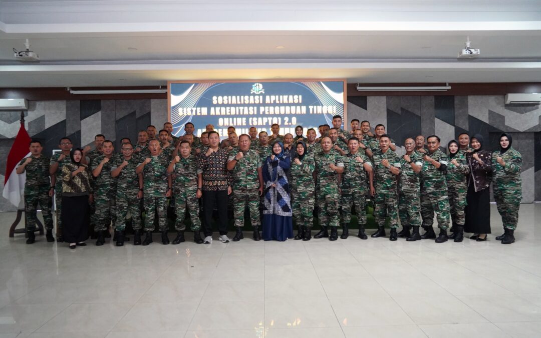 DOSEN PRODI ADMINISTRASI PERTAHANAN MENGIKUTI SOSIALISASI APLIKASI SAPTO 2.0 OLEH BAN-PT